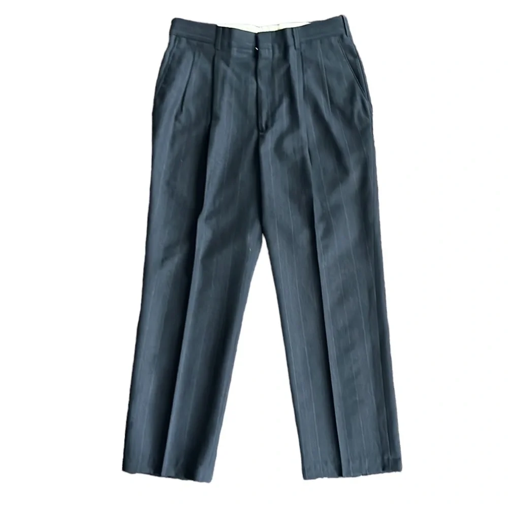 Haggar Clothing Co pinstripe pantsuit